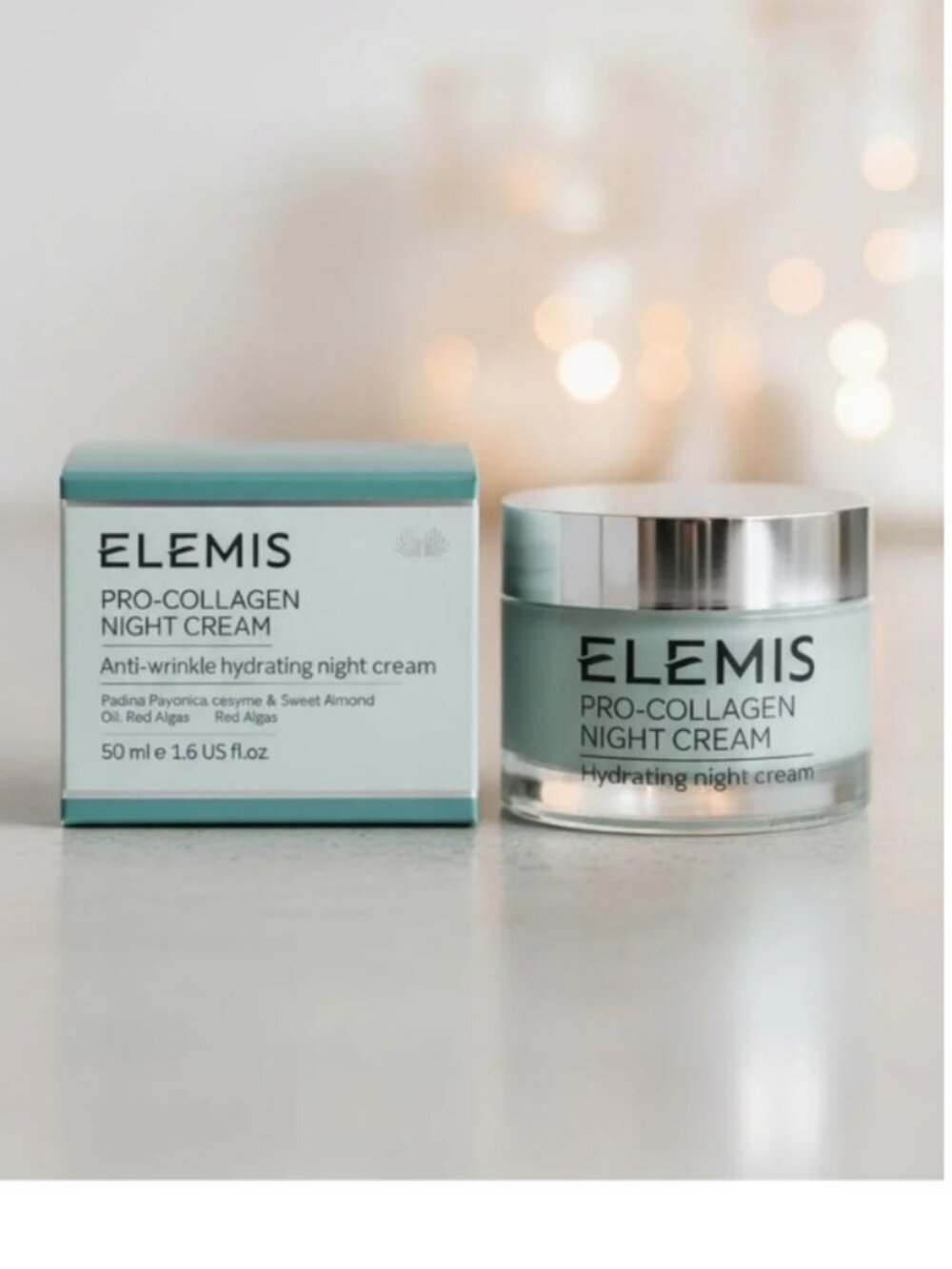ELEMIS Pro-Collagen Night Cream 50ml Anti-Wrinkle Hydrating Luxury Skincare NIB